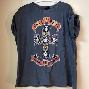 Topshop Guns N Roses Tee